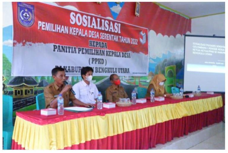 Pilkades Serentak Tahun 2022 di Bengkulu Utara Wajib Terapkan Prokes Ketat