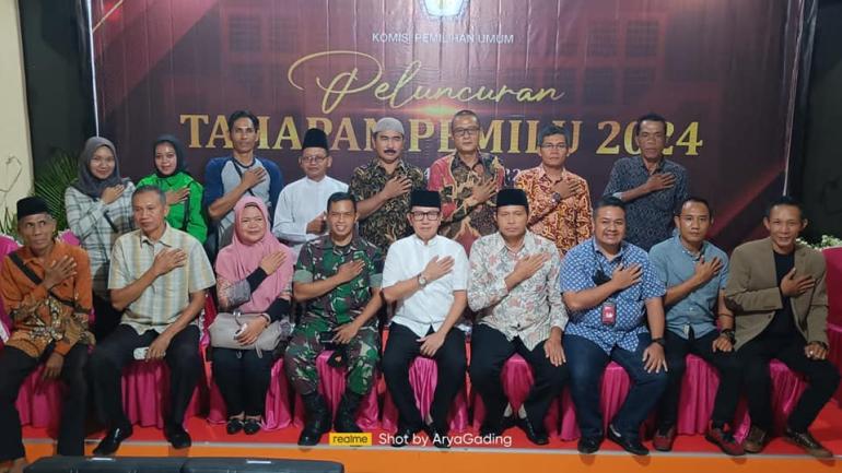 Peluncuran Tahapan Pemilu Tahun 2024