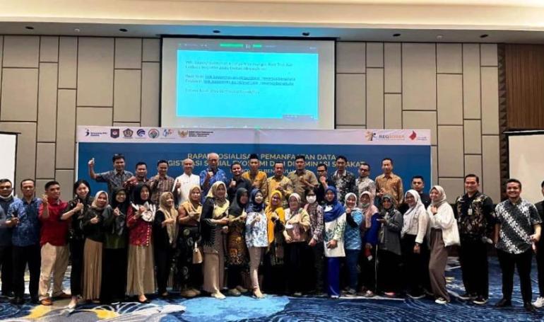 Sekretaris DPMD Hadiri Sosialisasi Pemanfaatan Data Regsosek