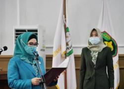 Ketua TP PKK Provinsi Bengkulu Lantik Pengurus Kabupaten Kaur