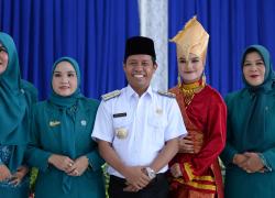 Pelantikan ketua Tim penggerak PKK kecamatan Kabupaten Lebong 