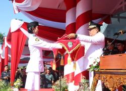 Upacara HUT KE-77 Kemerdekaan RI Di Kabupaten Seluma Tahun 2022 