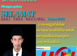 Roni Nadi selaku kepala Desa Sungai Dusun