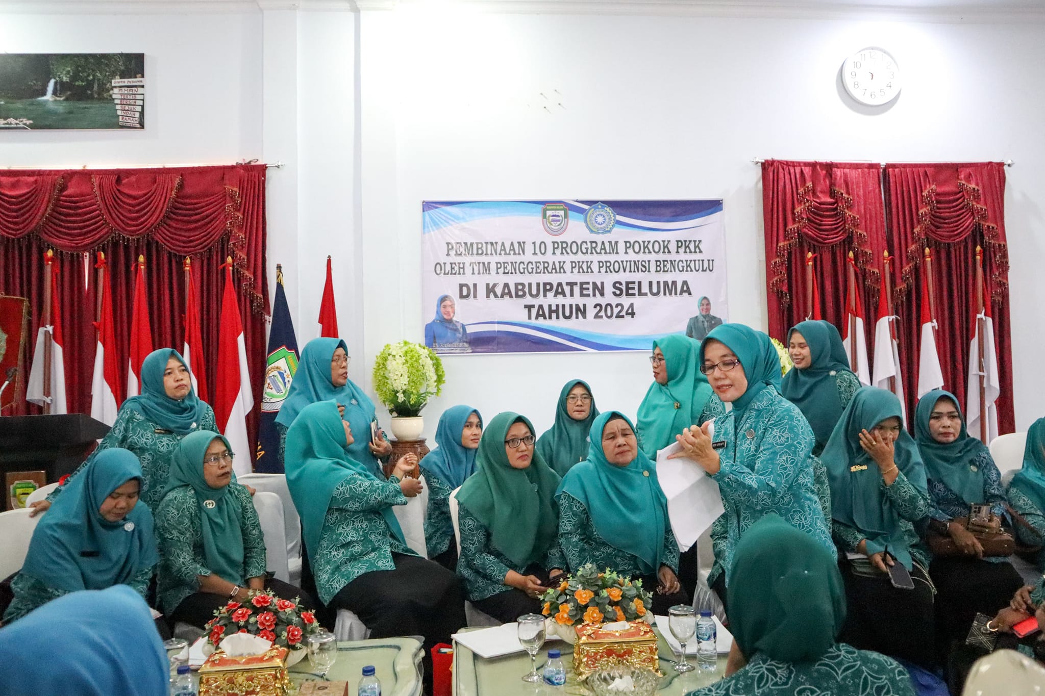 Tim Pokbin I TP PKK Lakukan Pembinaan di Seluma