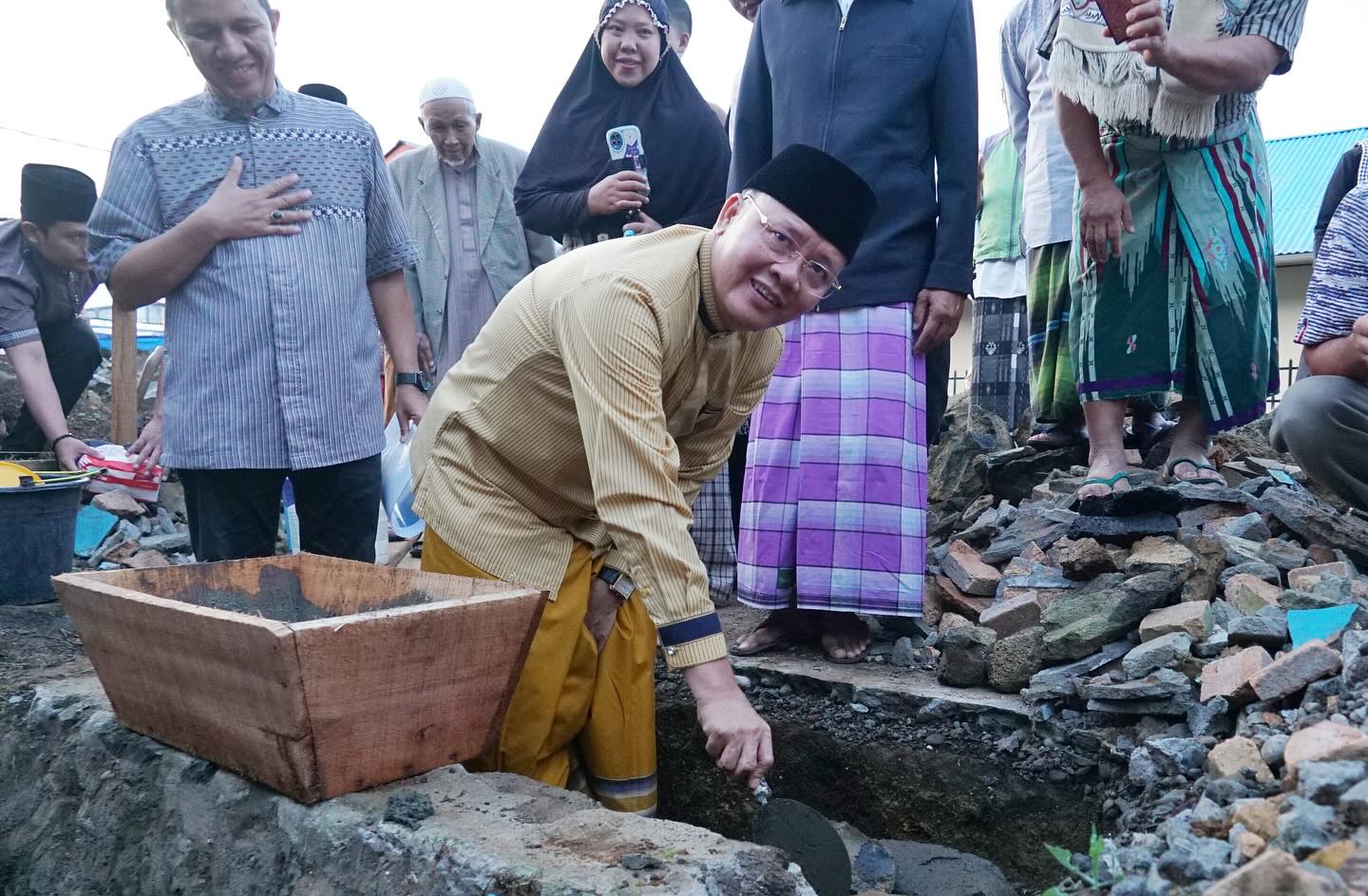 Gubernur Rohidin Safari Subuh di Mushola Ibnu Sabil