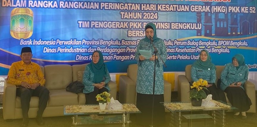 Ketua TP PKK Buka Bazar Peringatan HKG