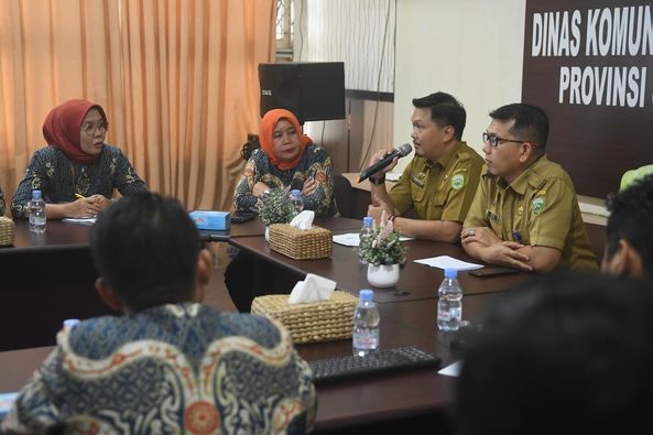 Diskominfotik Lakukan Studi Tiru ke Sumatera Selatan