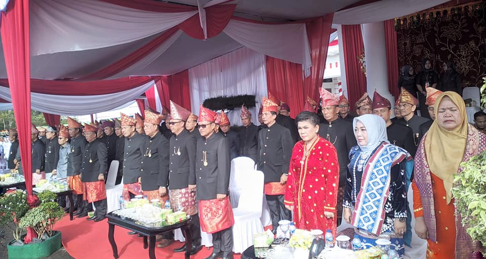 Bupati Erwin Pimpin Upacara Peringatan Hari Jadi ke-21 Kabupaten Seluma