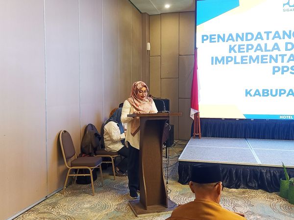 Wabup Seluma Tandatangani Komitmen Kepala Daerah Untuk Implementasi SSK dan PPSP