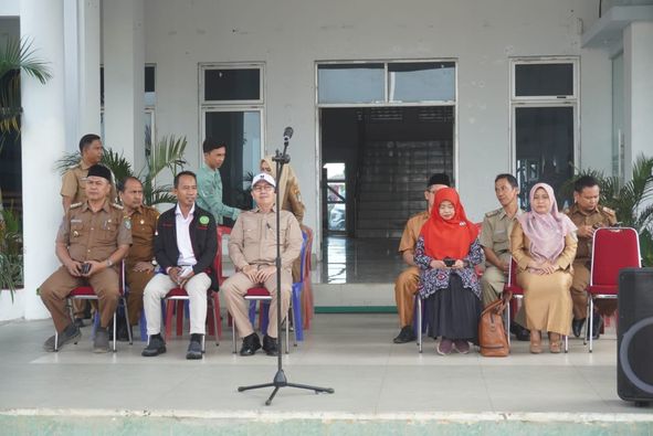 Asisten Pemkesra Seluma Terima Mahasiswa KKN UMB