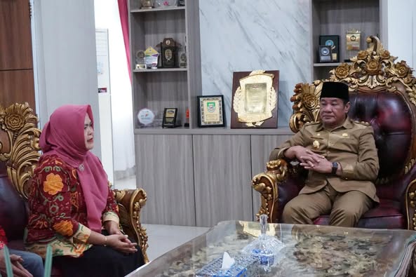Audiensi Bersama Komisioner KPID, Ini Bahasan Plt Gubernur