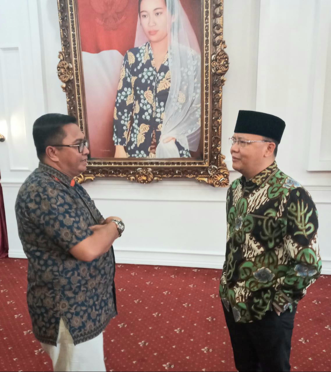Zulkarnain Kaka Jodho bersama Gubernur Bengkulu Rohidin Mersyah