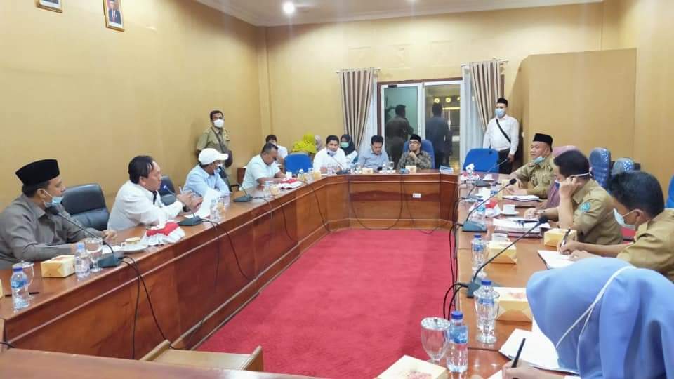 Komisi I DPRD Kota Bengkulu Hearing Dengan BKPP