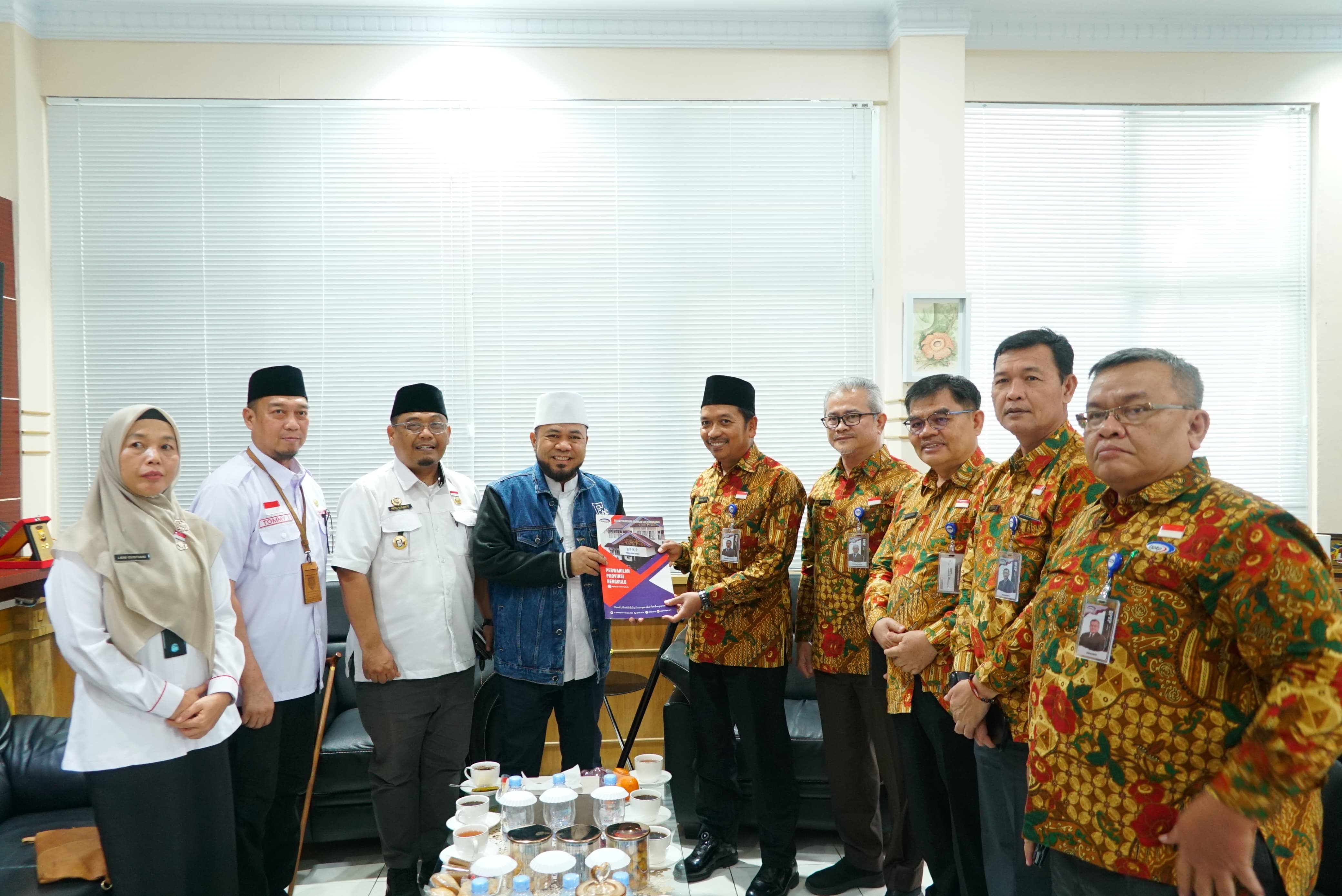 Gubernur Helmi Kunjungan ke BPKP