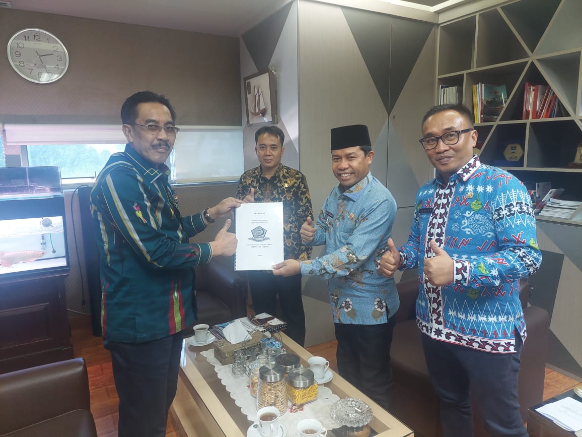 Usai Audiensi,Bupati Kopli Ansori Usulkan 15 Unit Mobil Damkar