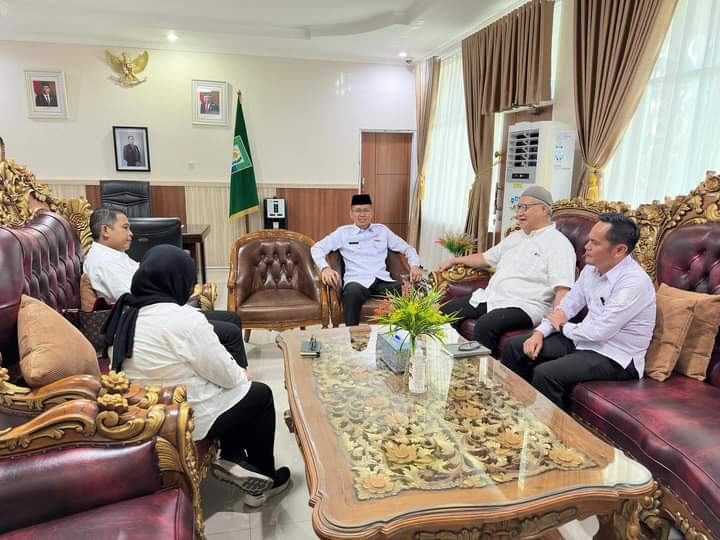 Sekda Isnan Bahas MoU RSMY dan Jasamedica