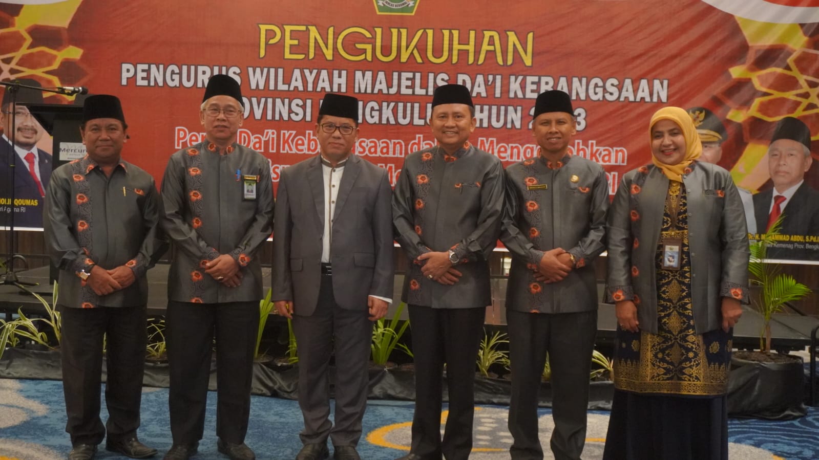 Sekda Hamka Hadiri dan Kukuhkan Da'i Kebangsaan Provinsi Bengkulu