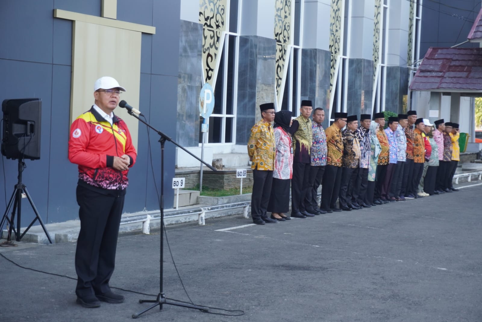 Gubernur Rohidin Kepada Kontingen POPNAS XVI : Raih Prestasi dan Jaga Nama Daerah