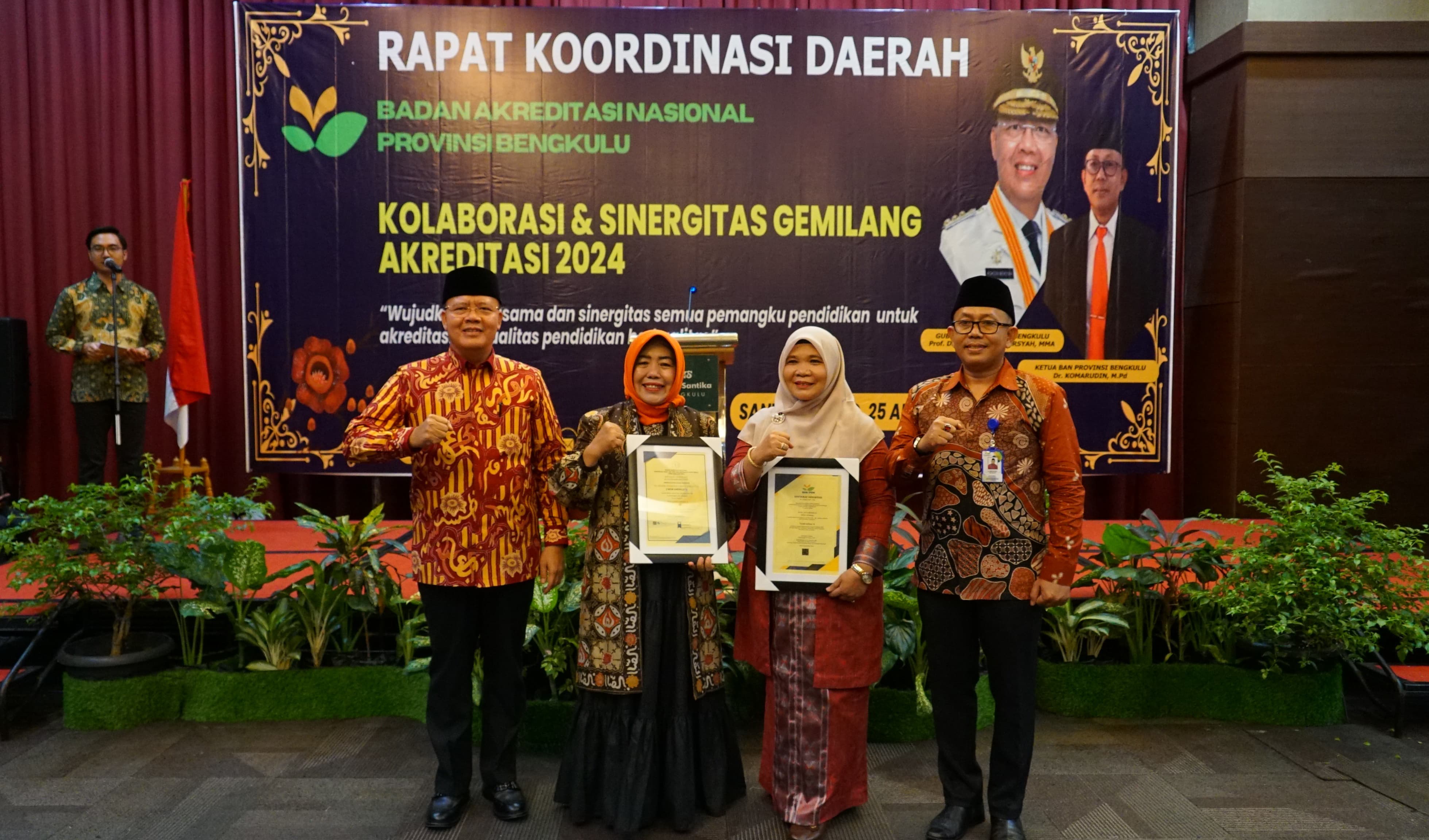 Gubernur Bengkulu Buka Rakor BAN-PDM