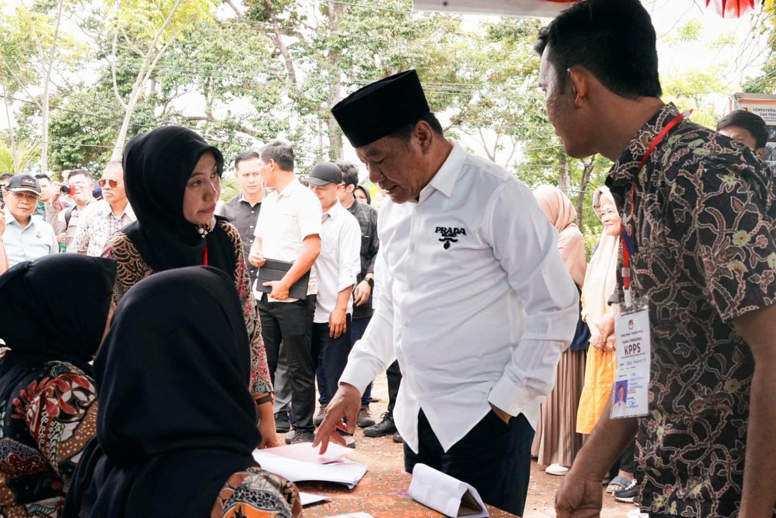 Pemprov Bengkulu dan Forkopimda Tinjau TPS