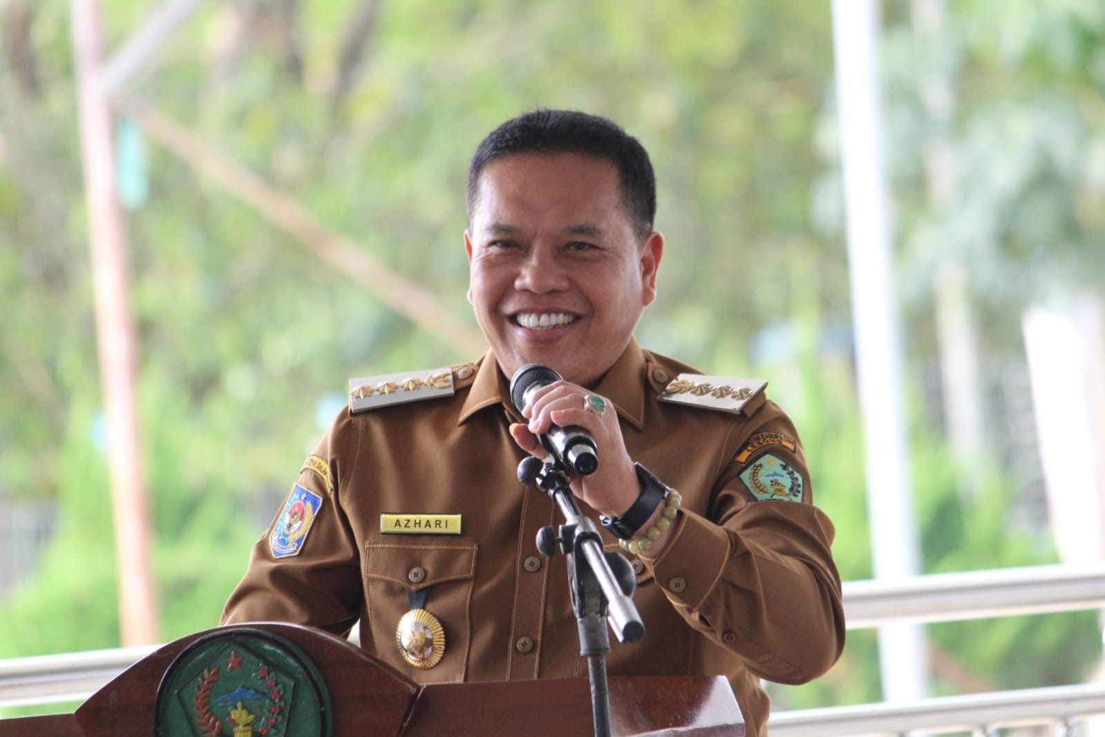 Bupati Azhari Serahkan Akta Pendirian Kopdes Merah Putih se-Kabupaten Lebong