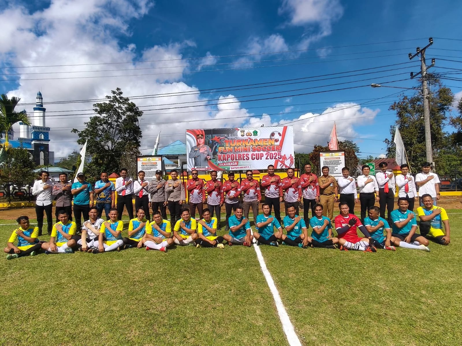 Bupati Azhari Apresiasi Turnamen Mini Socer yang Digelar Polres Lebong