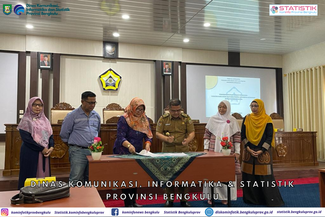 Diskominfotik Provinsi Bengkulu MoU Bersama Fisip UNIB