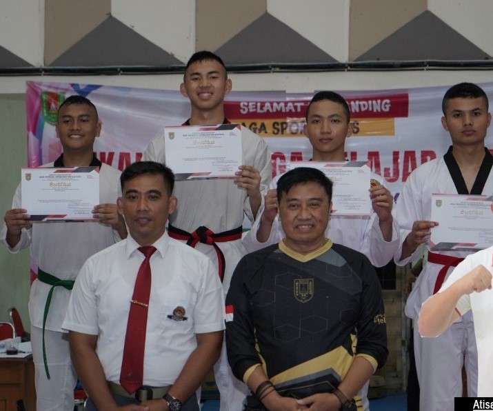 Atlet Taekwondo Dulang Prestasi, Kadispora Luapkan Rasa Bangga 