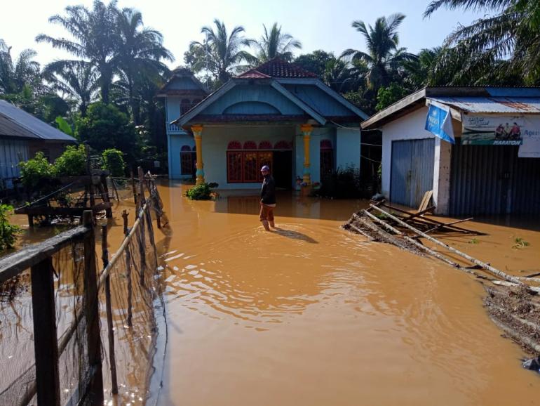 Tampak Lokasi Banjir