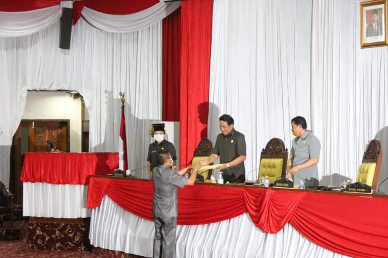Dewan Provinsi Sampaikan Laporan Reses Masa Persidangan ke-2