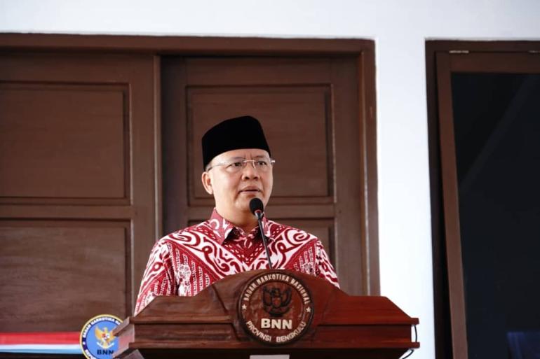 Gubernur Bengkulu Rohidin Mersyah 