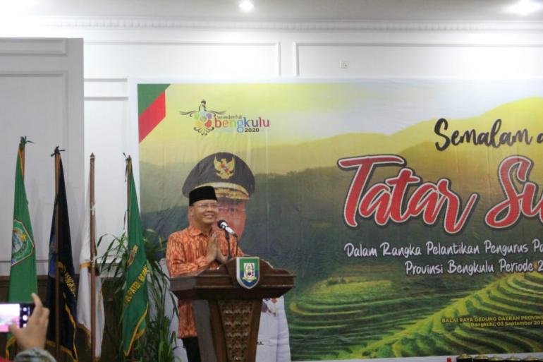 Gubernur Bengkulu Rohidin Mersyah 