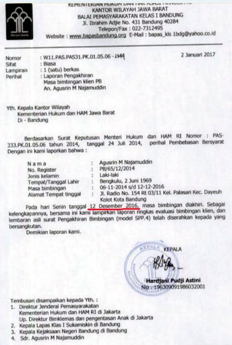 Surat Bapas