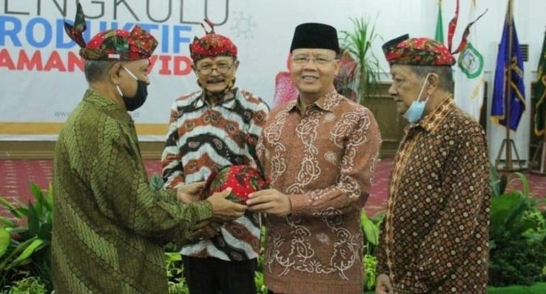 Gubernur Bengkulu Rohidin Mersyah pertemuan dengan IKJT