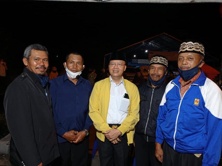 Rohidin Mersyah bersama Masyarakat Air Bang