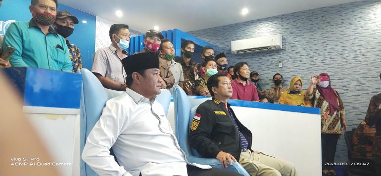 Bupati Rosjonsyah bersama Sekda BS