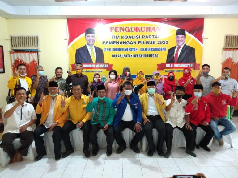 Rohidin Bersama Tim Koalisi BU