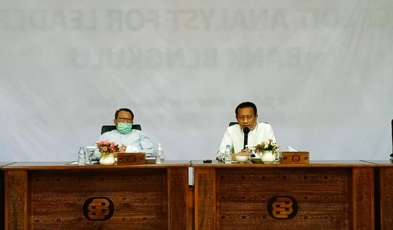 Bank Bengkulu menggelar Konferensi Pers