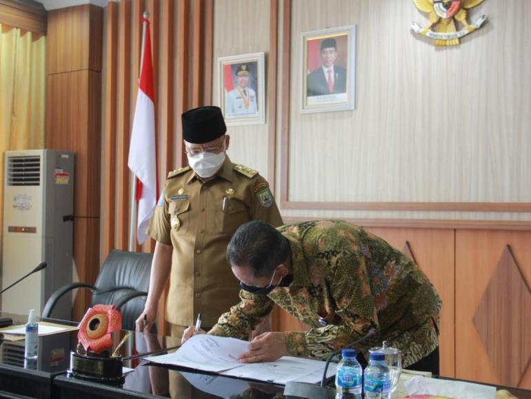 Gubernur Bengkulu Rohidin Mersyah