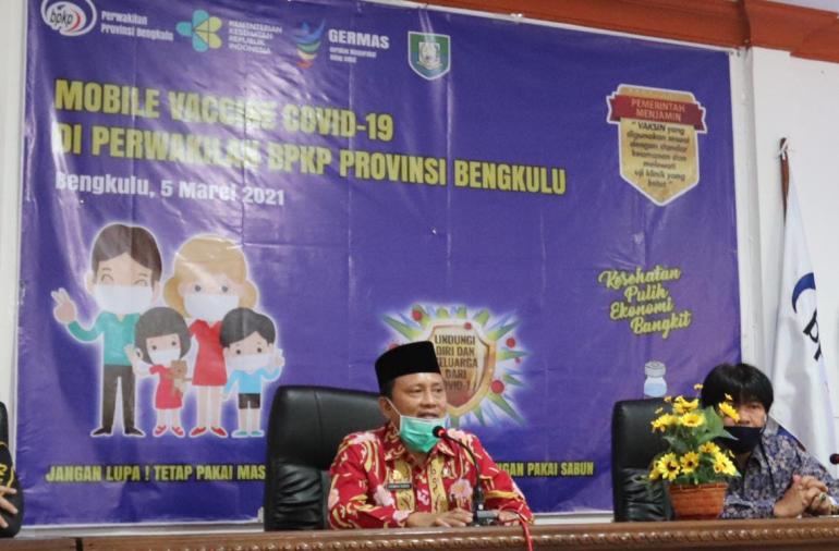 Sekretaris Daerah (Sekda) Provinsi Bengkulu Hamka Sabri