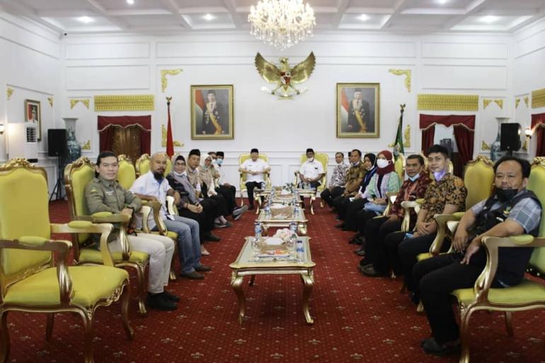 Pengurus IPSPI Provinsi Bengkulu Audiensi Bersama Gubernur Rohidin