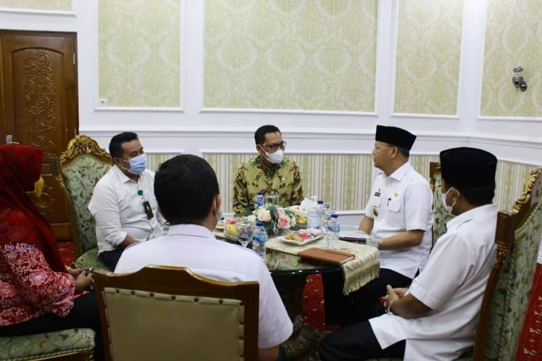 Persiapan Sambut Dirjen Gubernur Audiensi Bersama Direksi Babe dan Kepala OJK