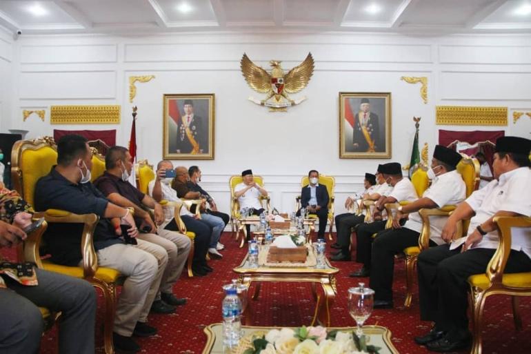 Gubernur Rohidin dan Ketua DPRD Lubuklinggau Jalin Kebersamaan