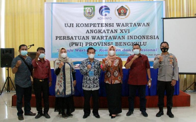Pemprov Bengkulu Dorong Terwujudnya Wartawan Kompeten dan Berkualitas
