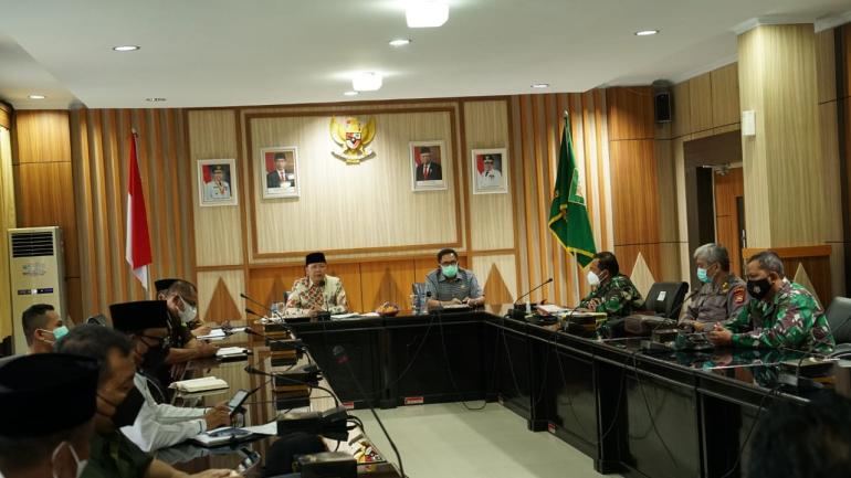 Hadapi Lonjakan Kasus Covid-19, Gubernur Rohidin Ambil Langkah PPKM Skala Mikro di Zona Merah