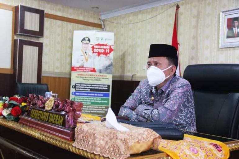 Hadiri Rakorbangnas BMKG Bersama Presiden RI Sekda Hamka Siap Sinergi