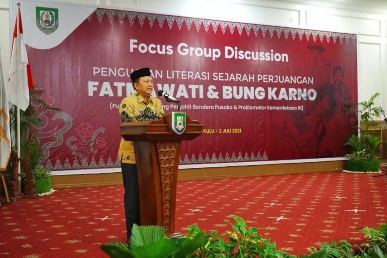 Pemprov Bengkulu Akan Terbitkan Buku Sejarah Perjuangan Ibu Fatmawati