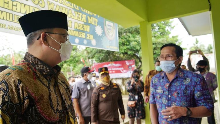 Gubernur Rohidin Minta Kabupaten Seluma Tetap Bentuk Posko PPKM