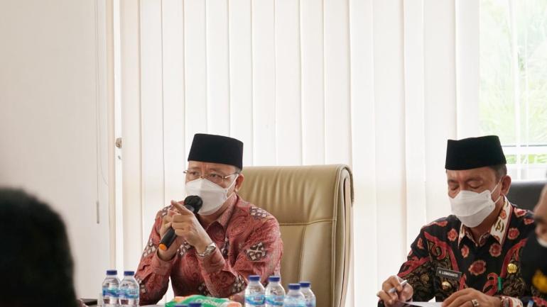 Gubernur Rohidin Dorong Kabupaten/Kota Bangun Lab PCR & Optimalkan Ketersediaan Oksigen