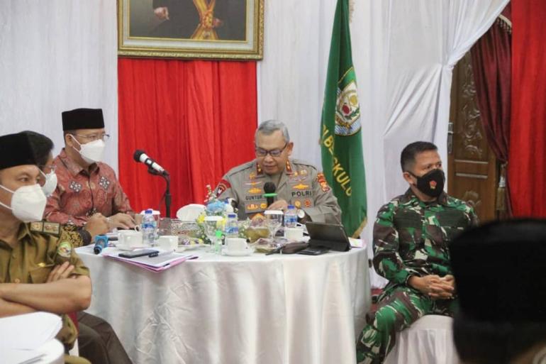 Pemprov Bengkulu Bersama Forkopimda Keluarkan Beberapa Kebijakan Strategis